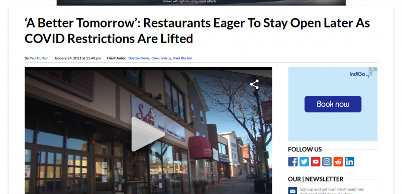 'A Better Tomorrow': Restaurants Eager To Stay Open Later As COVID Restrictions Are Lifted