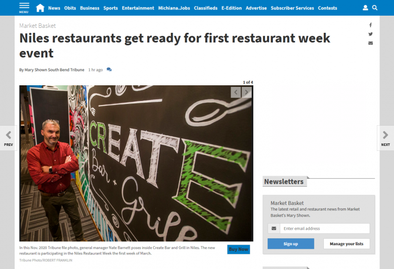 Niles restaurants get ready for first restaurant week event