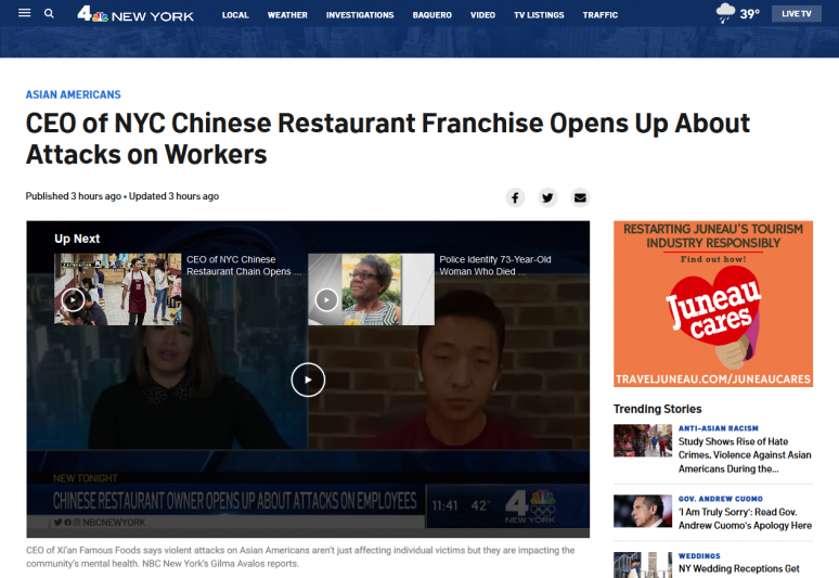 CEO of NYC Chinese Restaurant Franchise Opens Up About Attacks on Workers