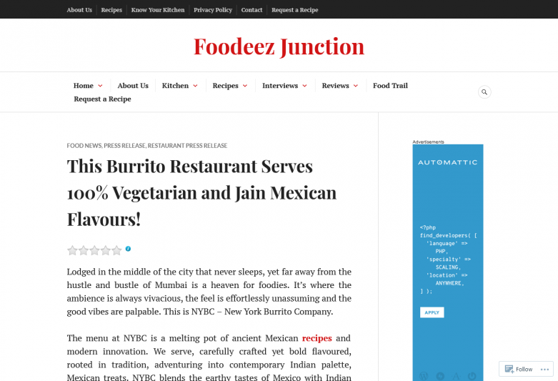 This Burrito Restaurant Serves 100% Vegetarian and Jain Mexican Flavours!
