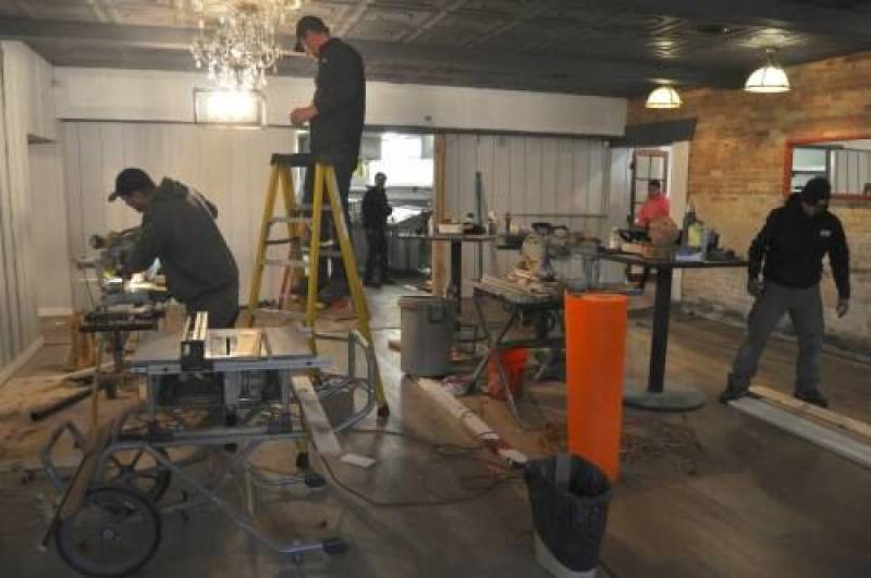 Crews wrapping up $250K in renovations at Hermann's; restaurant to reopen this Saturday