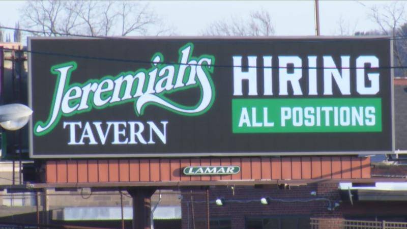 Restaurants hiring amid rising customer demand