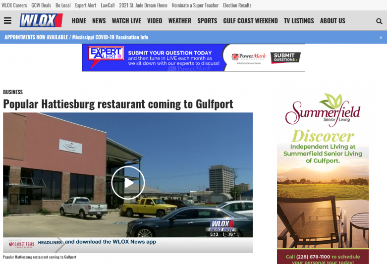 Popular Hattiesburg restaurant coming to Gulfport